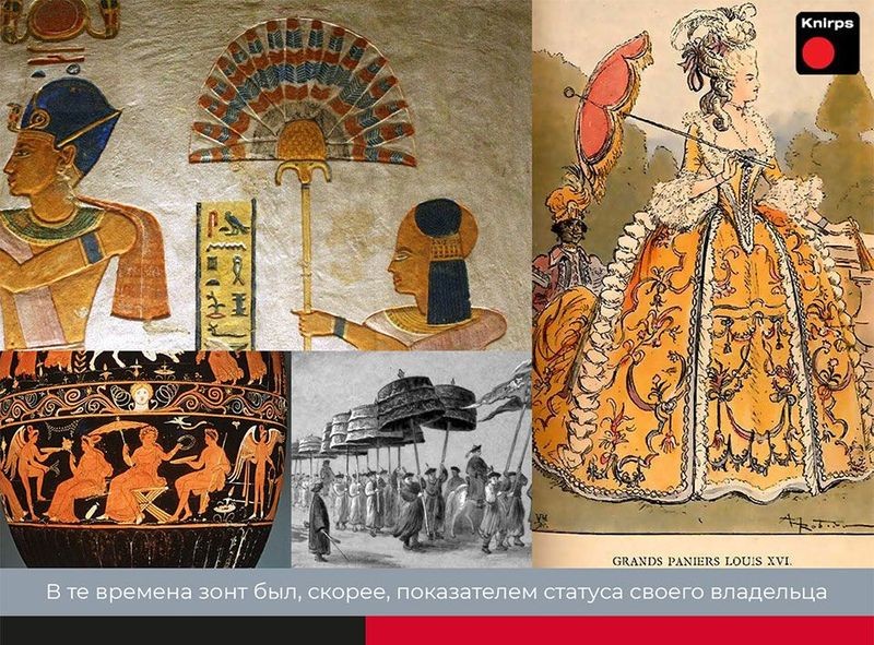 История зонты в средние века: символ статуса и власти